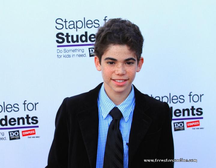 Cameron Boyce at Staples, DoSomething.org, Teen Actress Bella Thorne And Young Hollywood &quot;Party&quot; For A Cause For Kids 