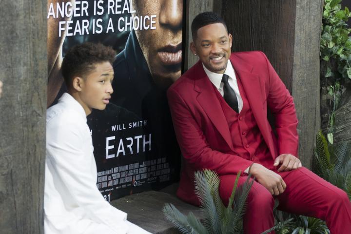 Jaden Smith, Will Smith at &quot;After Earth&quot; New York City Premiere