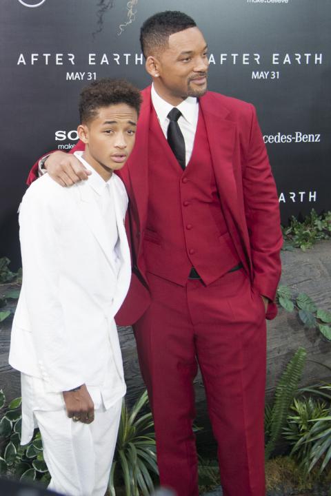 Jaden Smith, Will Smith at &quot;After Earth&quot; New York City Premiere