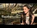 Tomorrowland: Raffey Cassidy \&quot;Athena\&quot; Official Movie Interview 