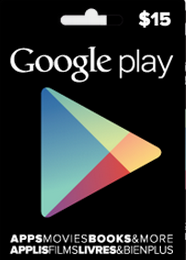 Canadian Google Play $15 - Canada Only