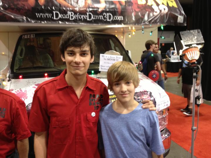 Devon Bostick and I at Fan Expo