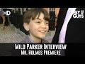 Milo Parker Interview - Mr. Holmes Premiere 